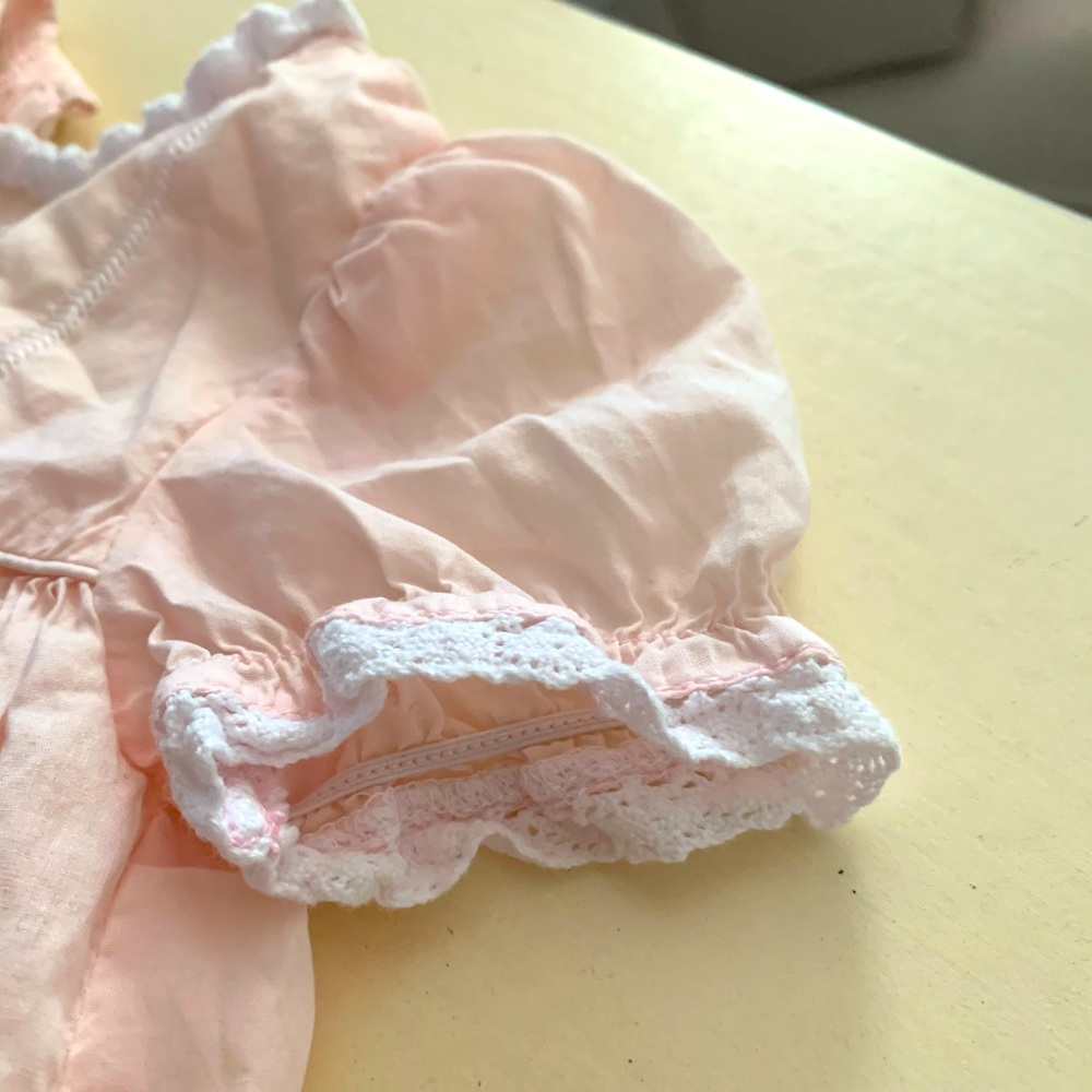 Pink Smocked Dress for baby girl - Picture 3 of 3